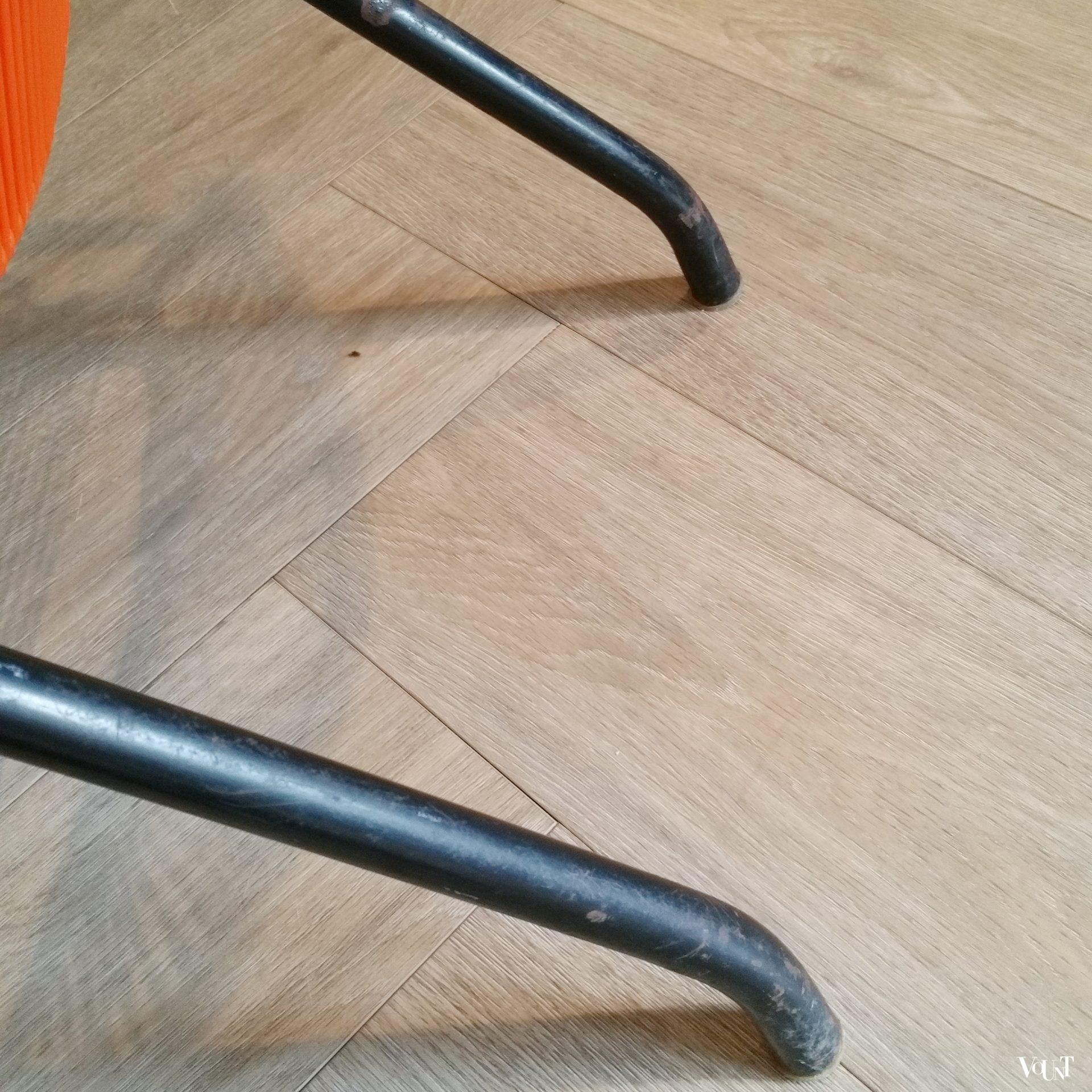 Set van 2 draadstoelen, André Monpoix, jaren '50