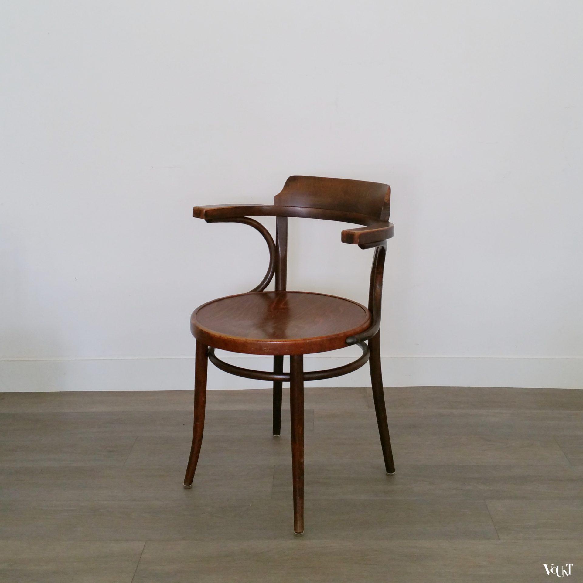 Set van 2 nr. 233 caféstoelen, Ligna, jaren '60