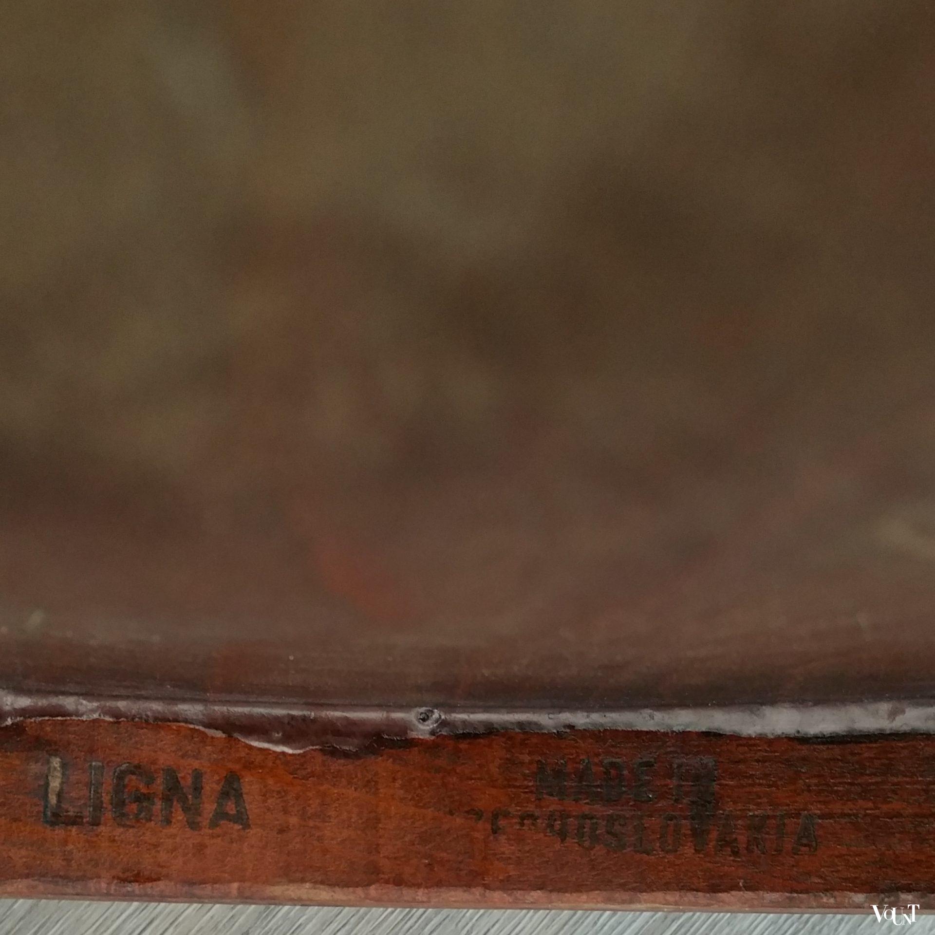 Set van 2 nr. 233 caféstoelen, Ligna, jaren '60