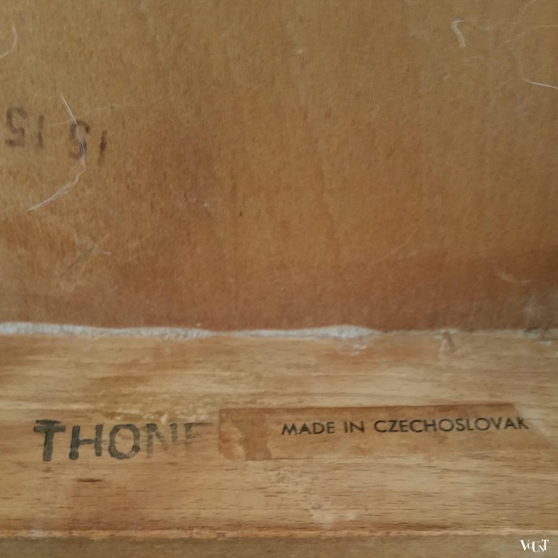 Set van 4 stoelen nr. 1515, Oswald Haerdtl voor Thonet, jaren '50