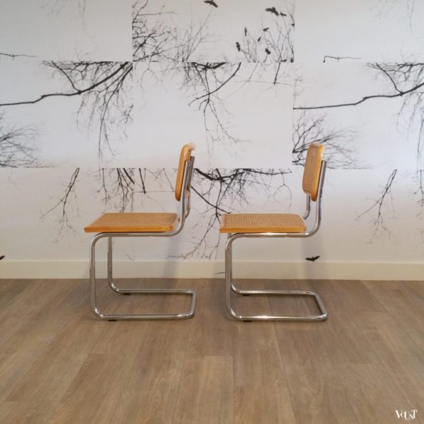 Set van 2 "Cesca" stoelen, Marcel Breuer, jaren '90