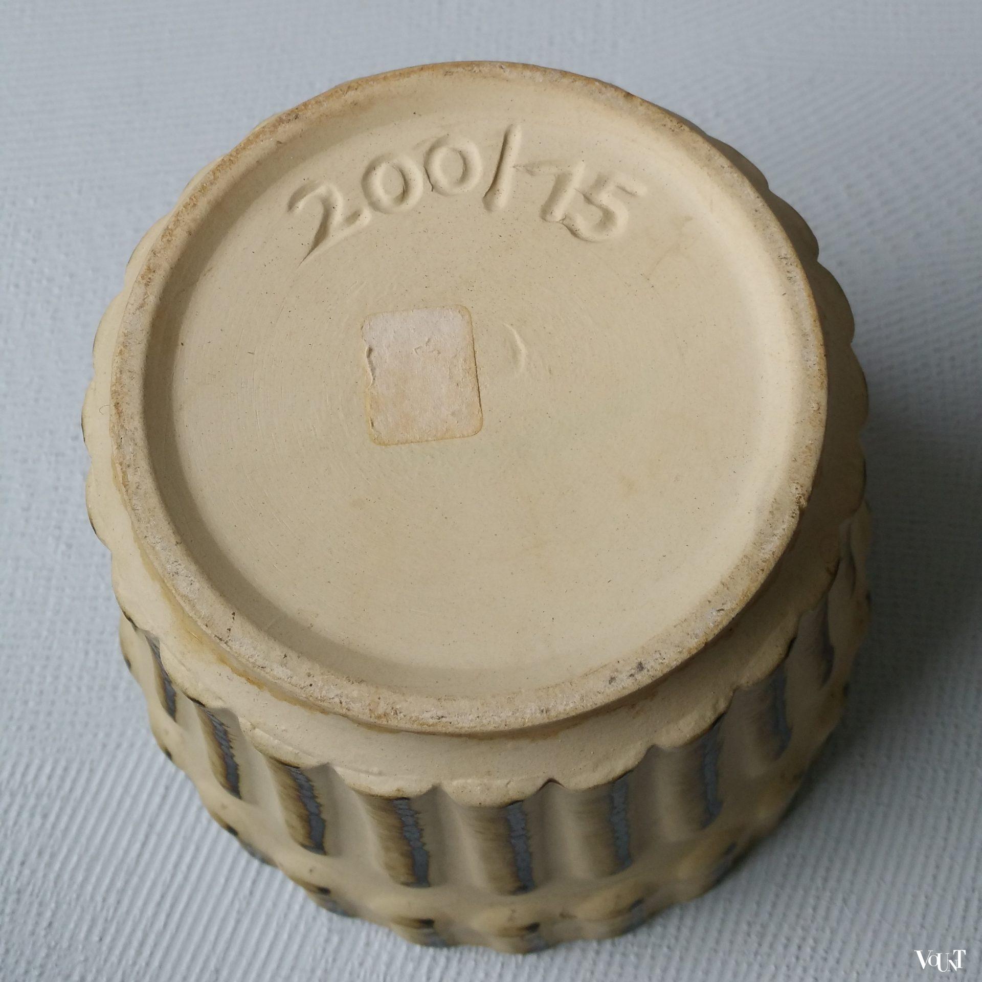 Set van 3 bloempotten van Ueberlacker Keramik, jaren '50