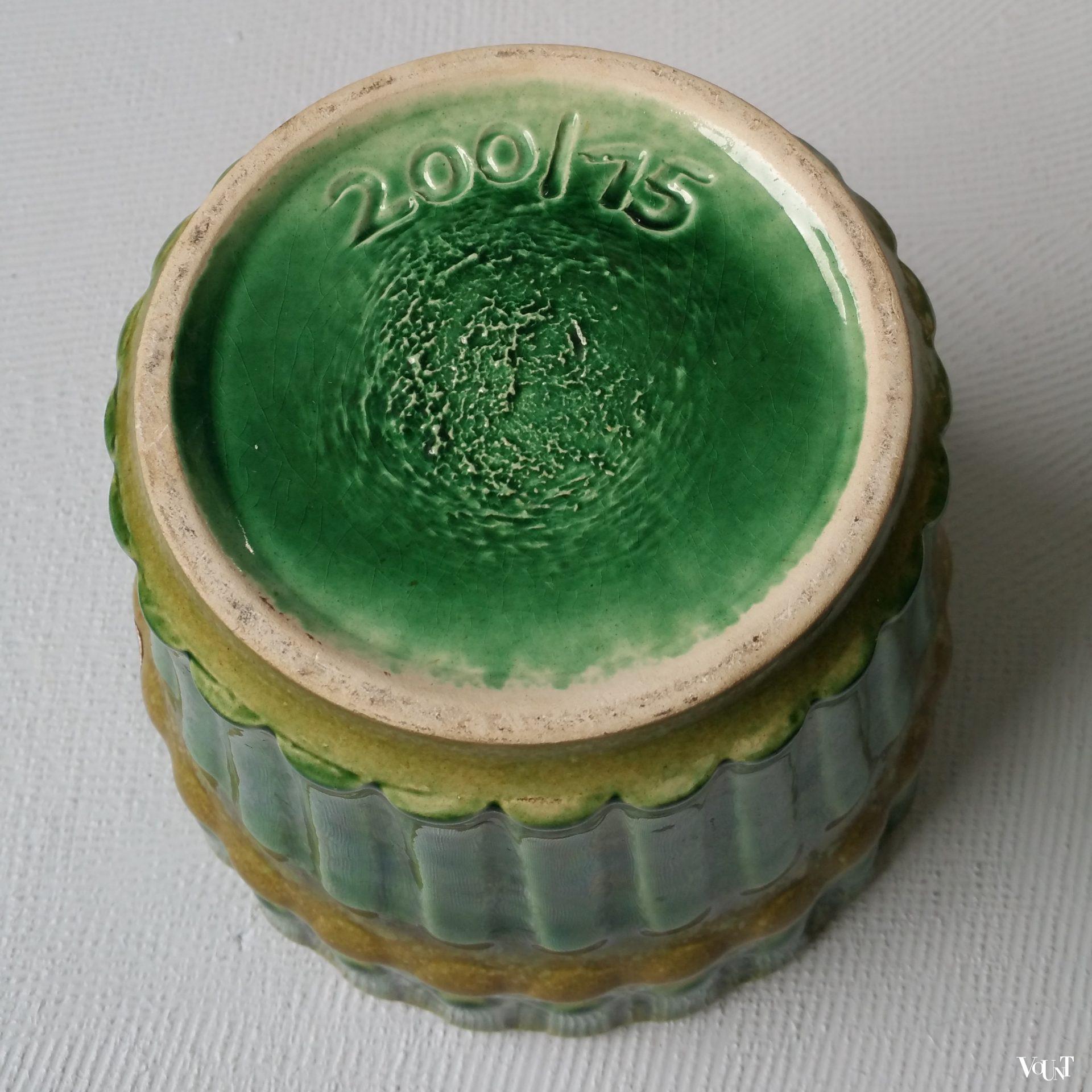 Set van 3 bloempotten van Ueberlacker Keramik, jaren '50