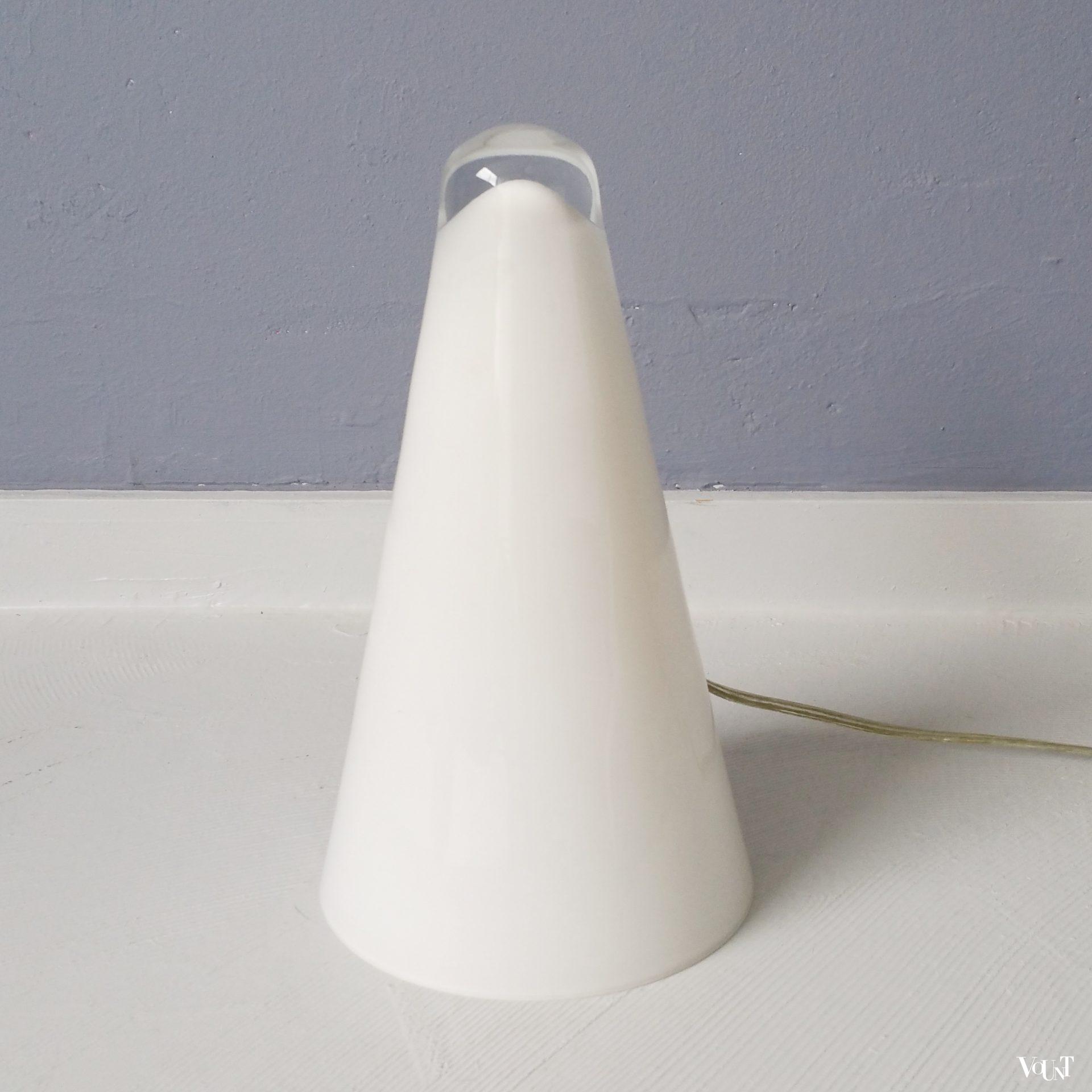 Glazen "Iceberg" lamp, Massive, jaren '90