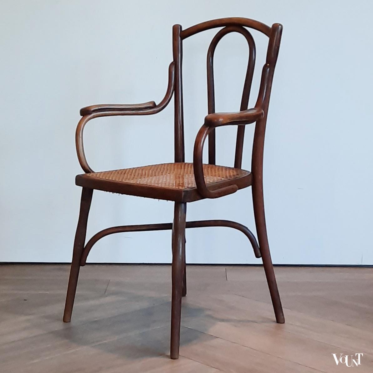 Set van 2 Thonet-stoelen nr. 56 / 1056, rond 1900