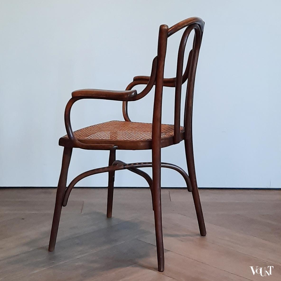 Set van 2 Thonet-stoelen nr. 56 / 1056, rond 1900