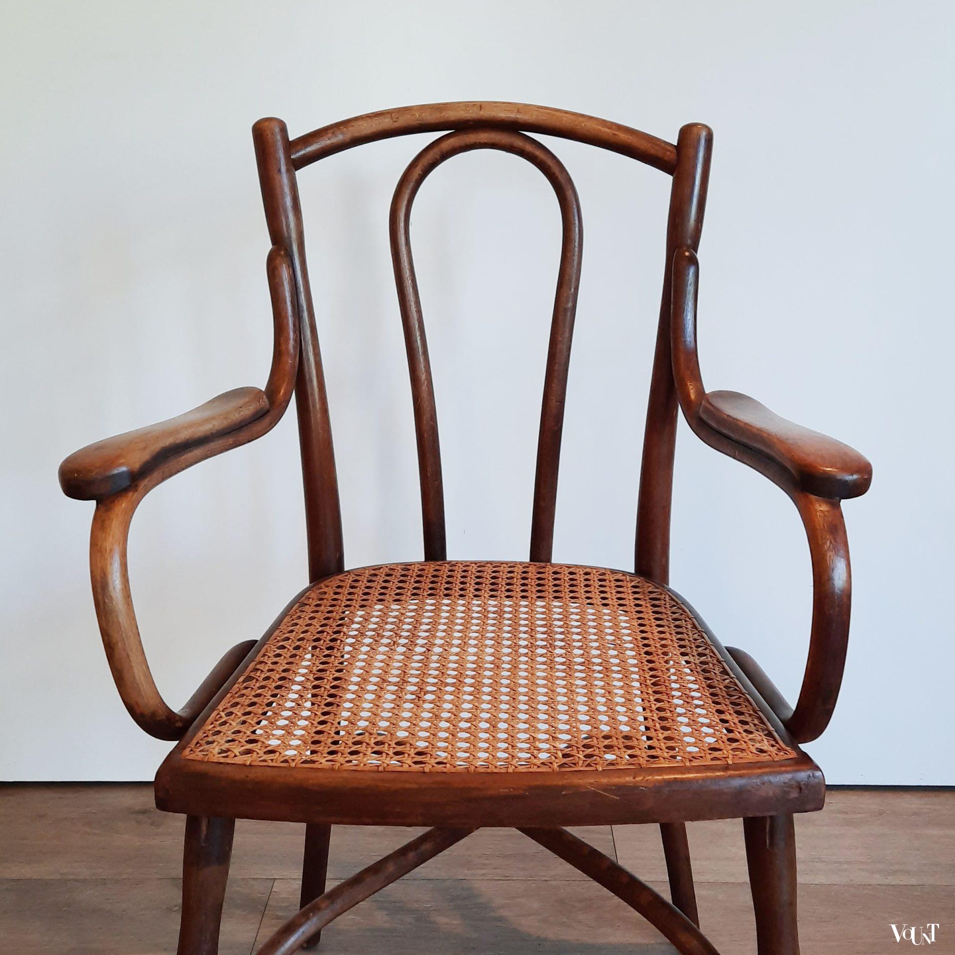 Set van 2 Thonet-stoelen nr. 56 / 1056, rond 1900
