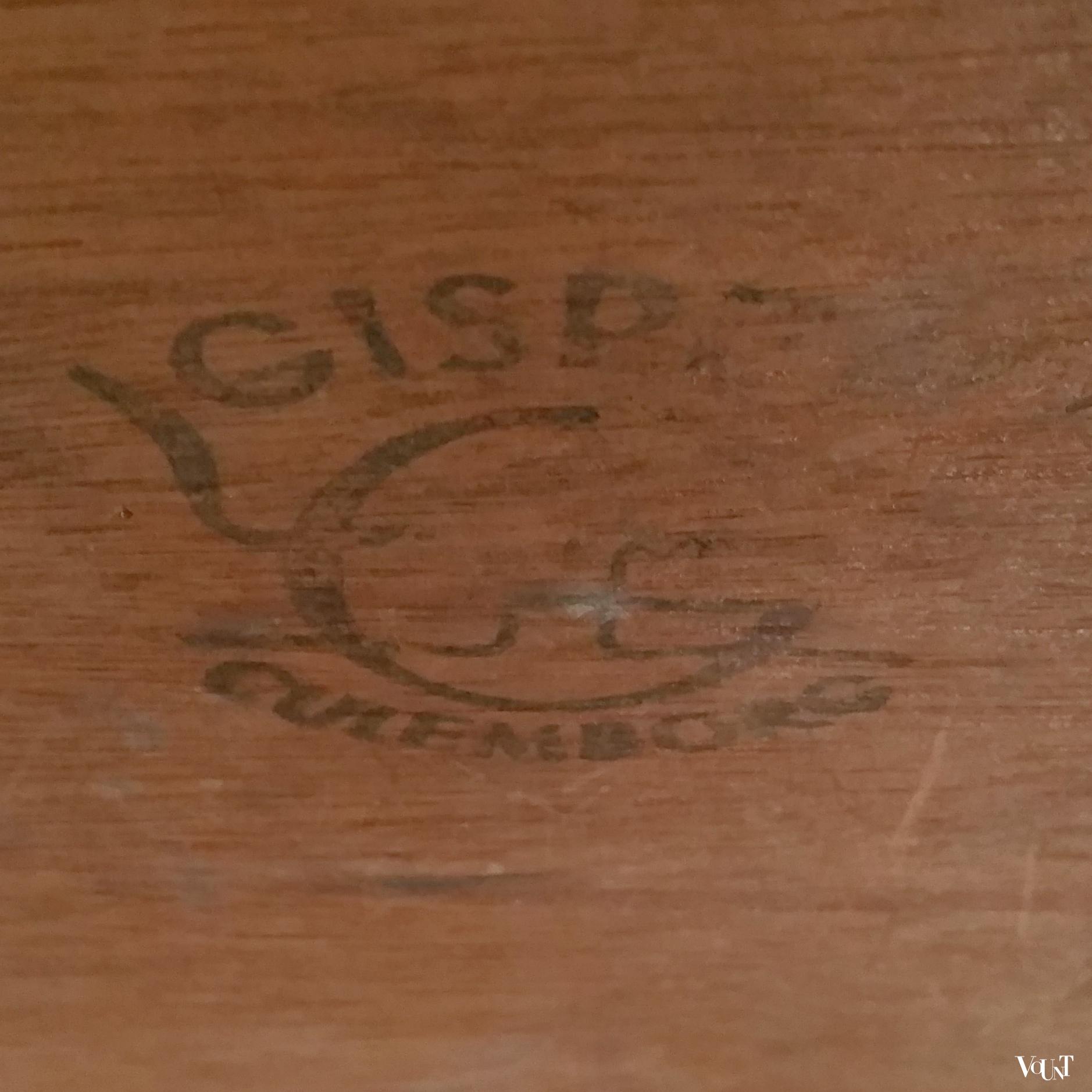 Tafel 530, Wim Rietveld en André Cordemeyer voor Gispen, jaren '50