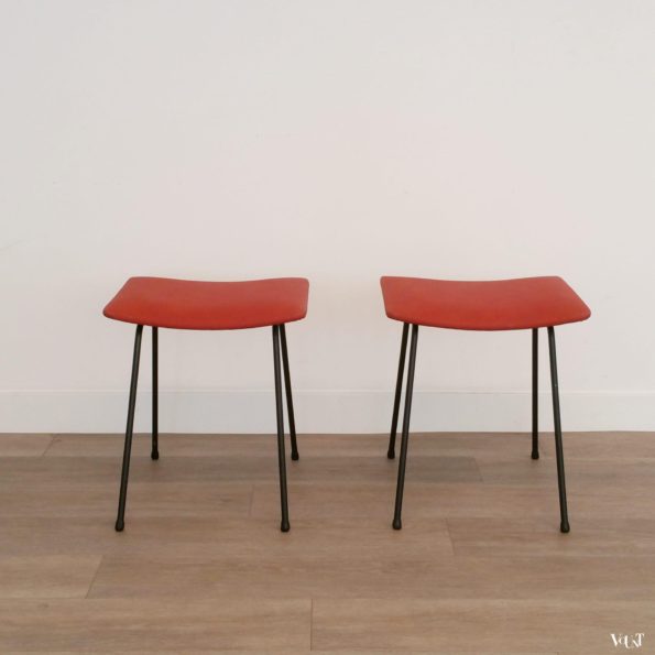 Set van 2 krukken, W.H. Gispen voor Kembo, jaren '50