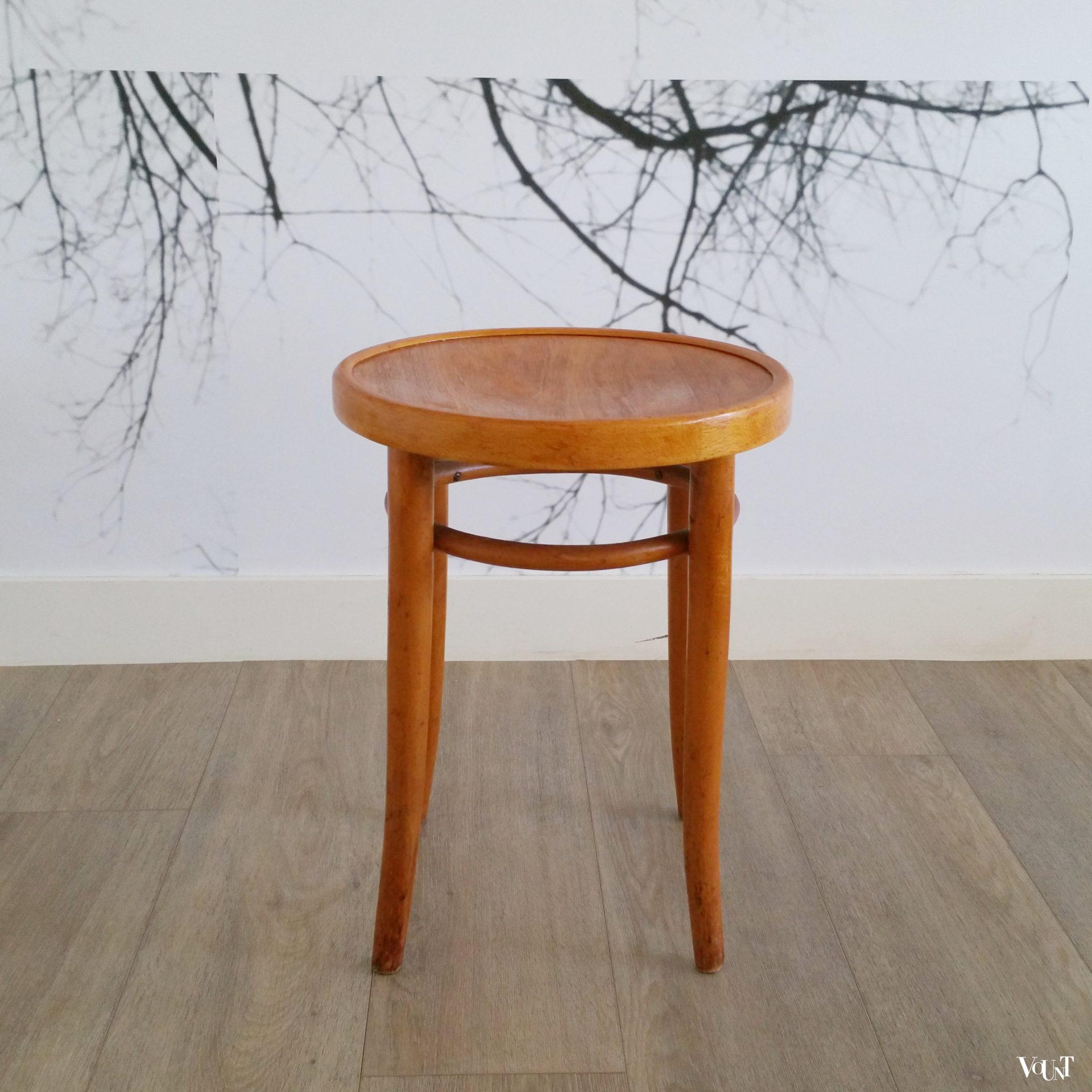 Bentwood beukenhouten kruk, Romania, jaren '70