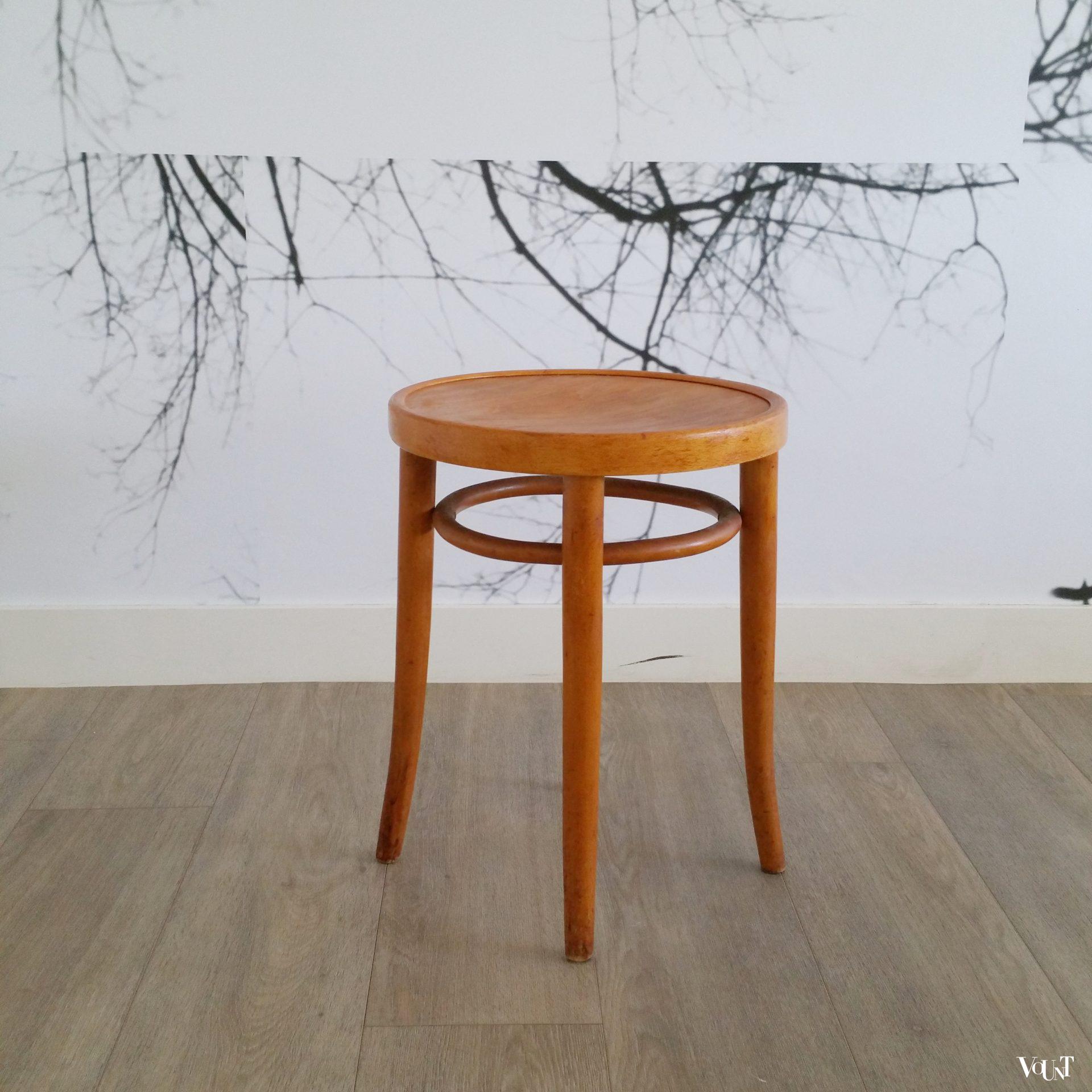 Bentwood beukenhouten kruk, Romania, jaren '70