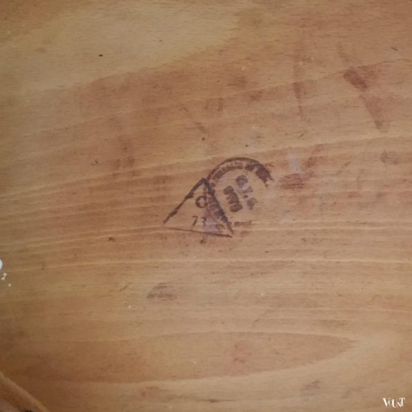 Bentwood beukenhouten kruk, Romania, jaren '70