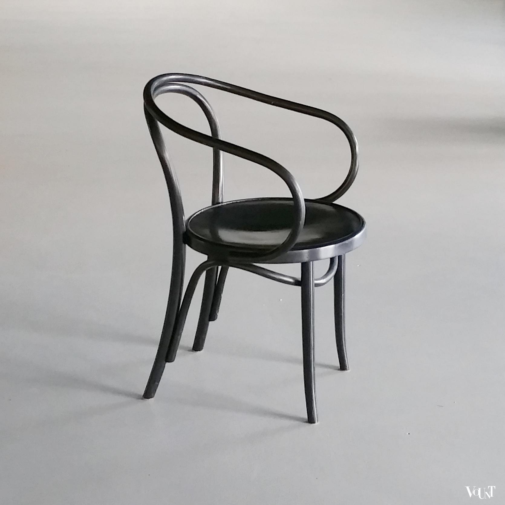 Zwarte nr. 209 of Le Corbusier stoel