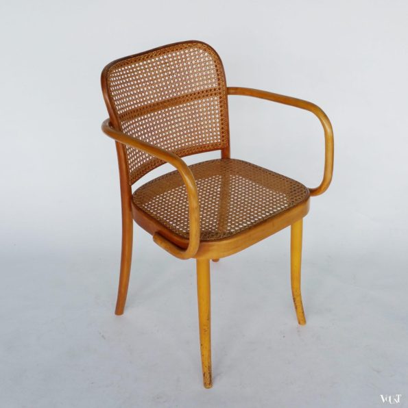 Set van 4 Praag of 811 stoelen, Ligna, Tsjecho-Slowakije, jaren '60