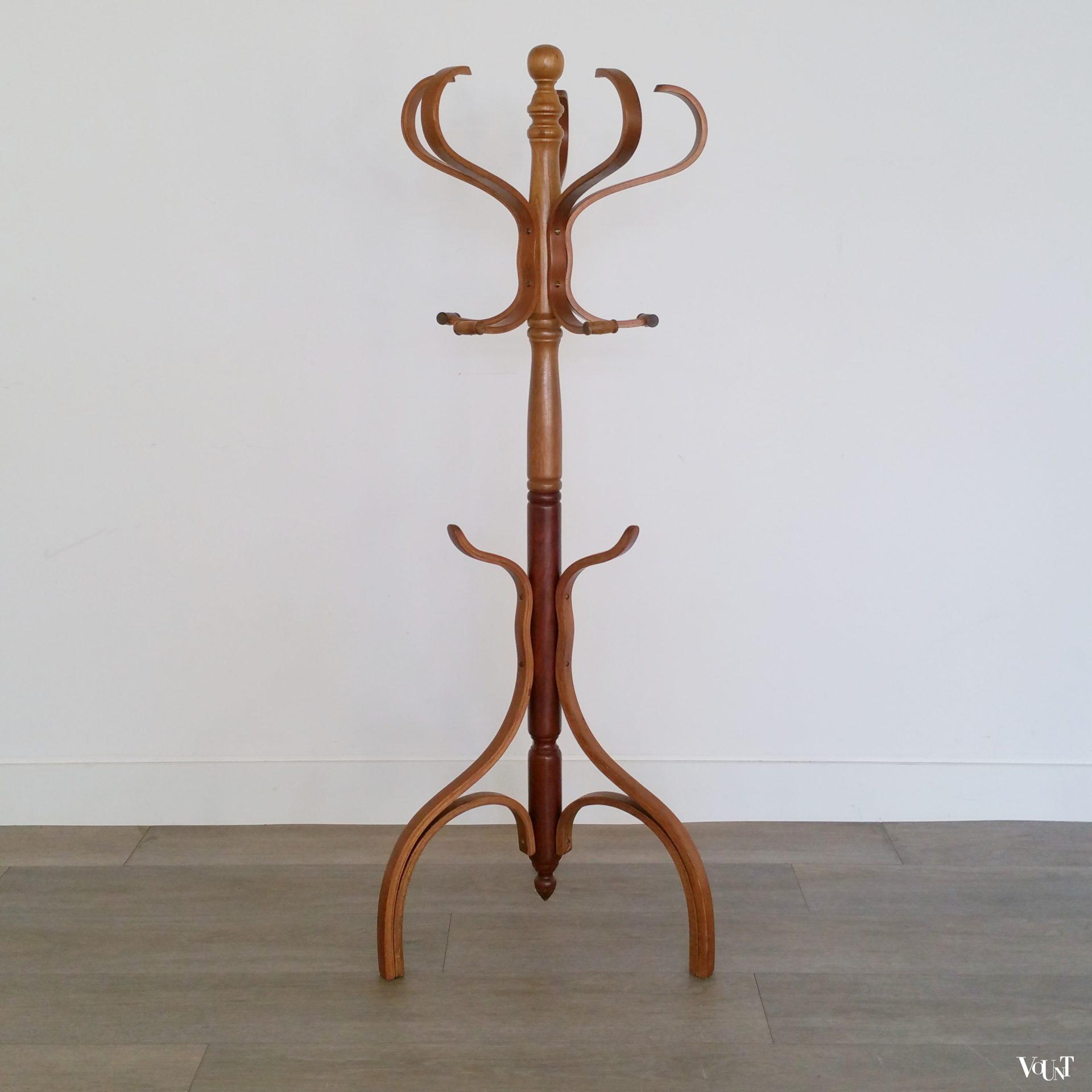 Vintage Thonet-stijl kinderkapstok, jaren '60/'70