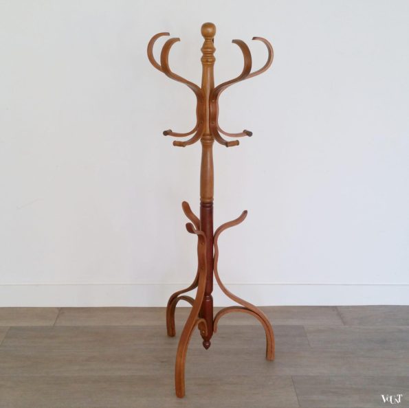 Vintage Thonet-stijl kinderkapstok, jaren '60/'70