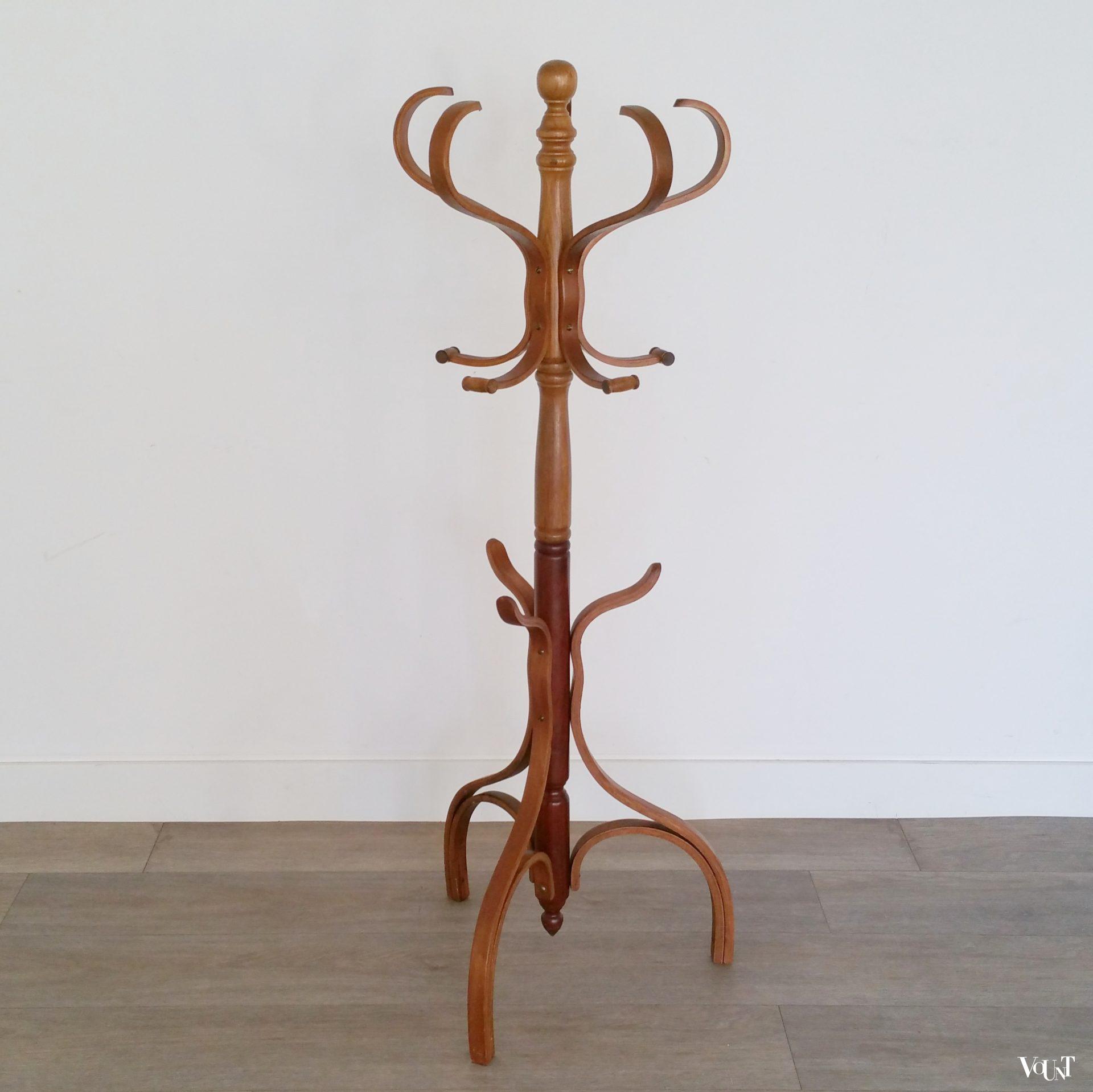Vintage Thonet-stijl kinderkapstok, jaren '60/'70