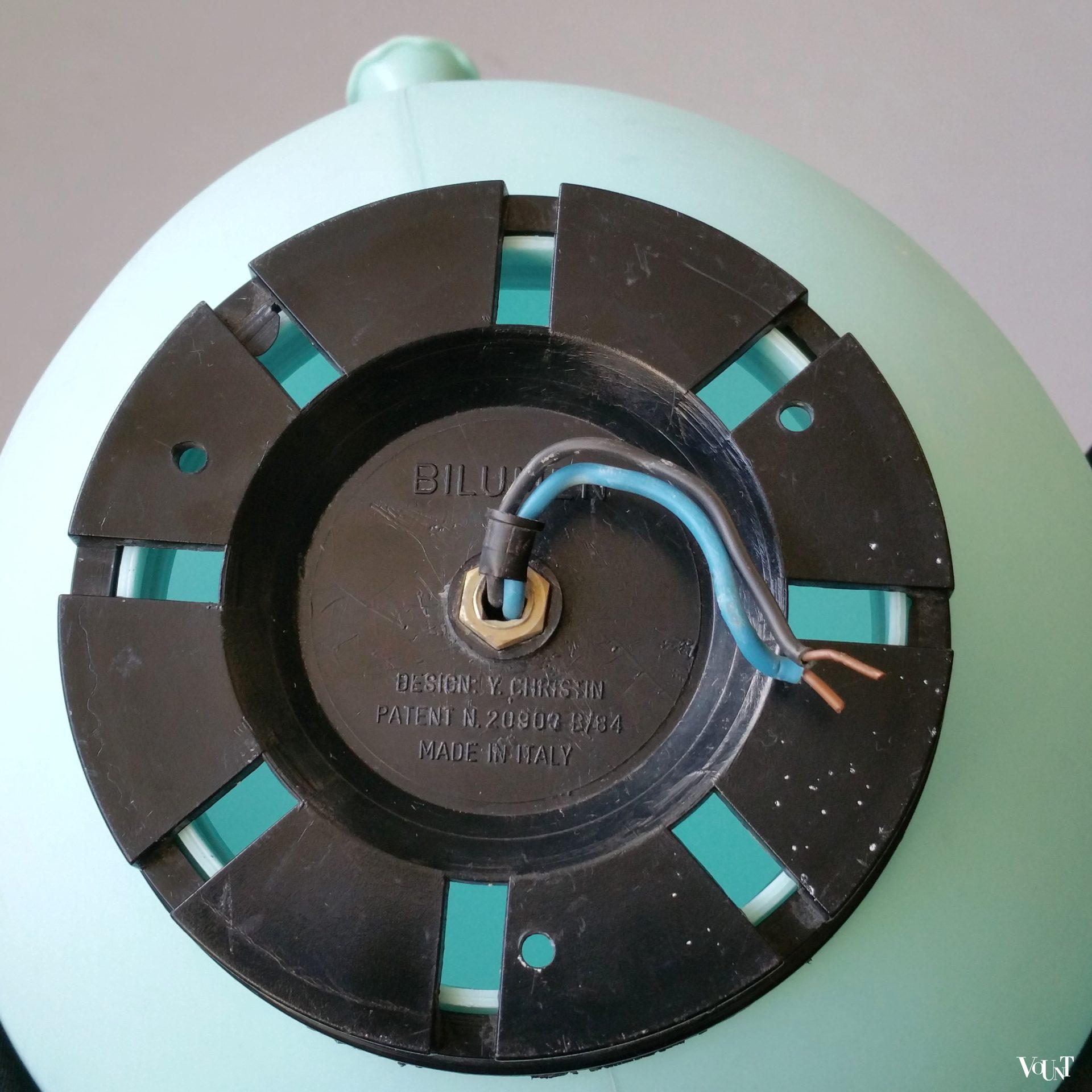 Lampa Palloncino / ballonlamp, Yves Christin voor Bilumen, Italië, jaren '80