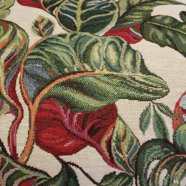 Schommelstoel met botanisch motief, jaren '50