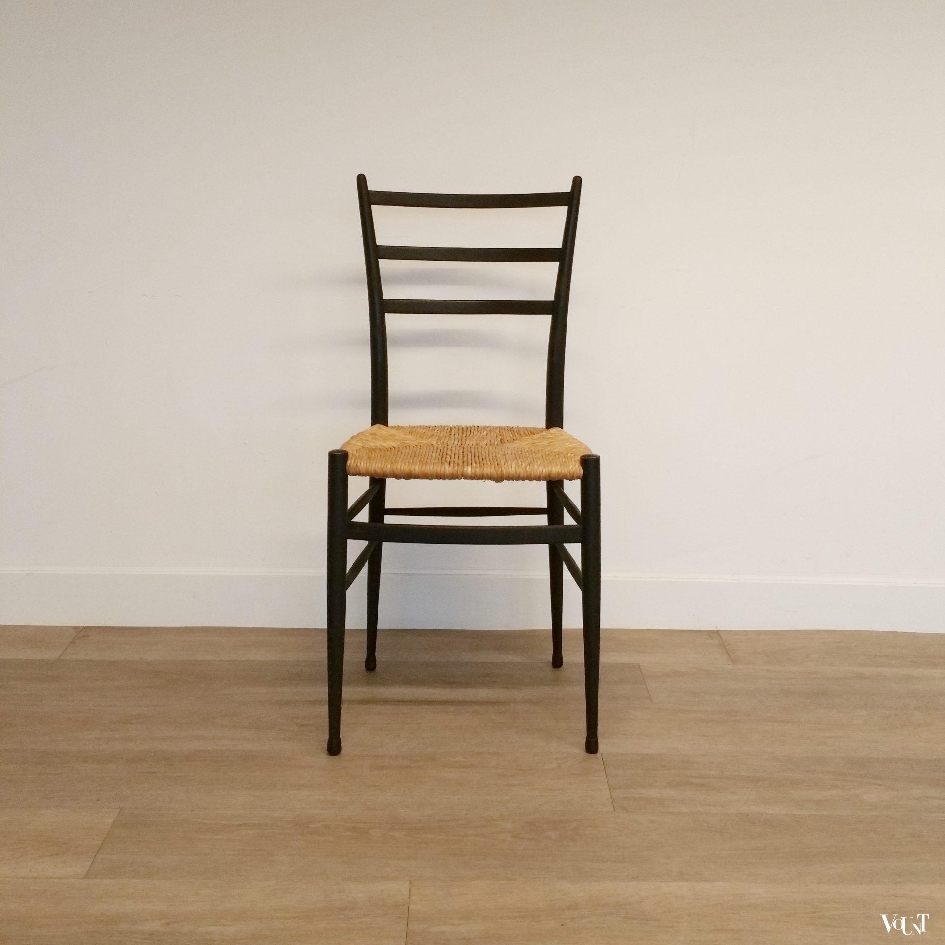 Set van 4 Spinetto stoelen, Chiavari, Italië, jaren '50