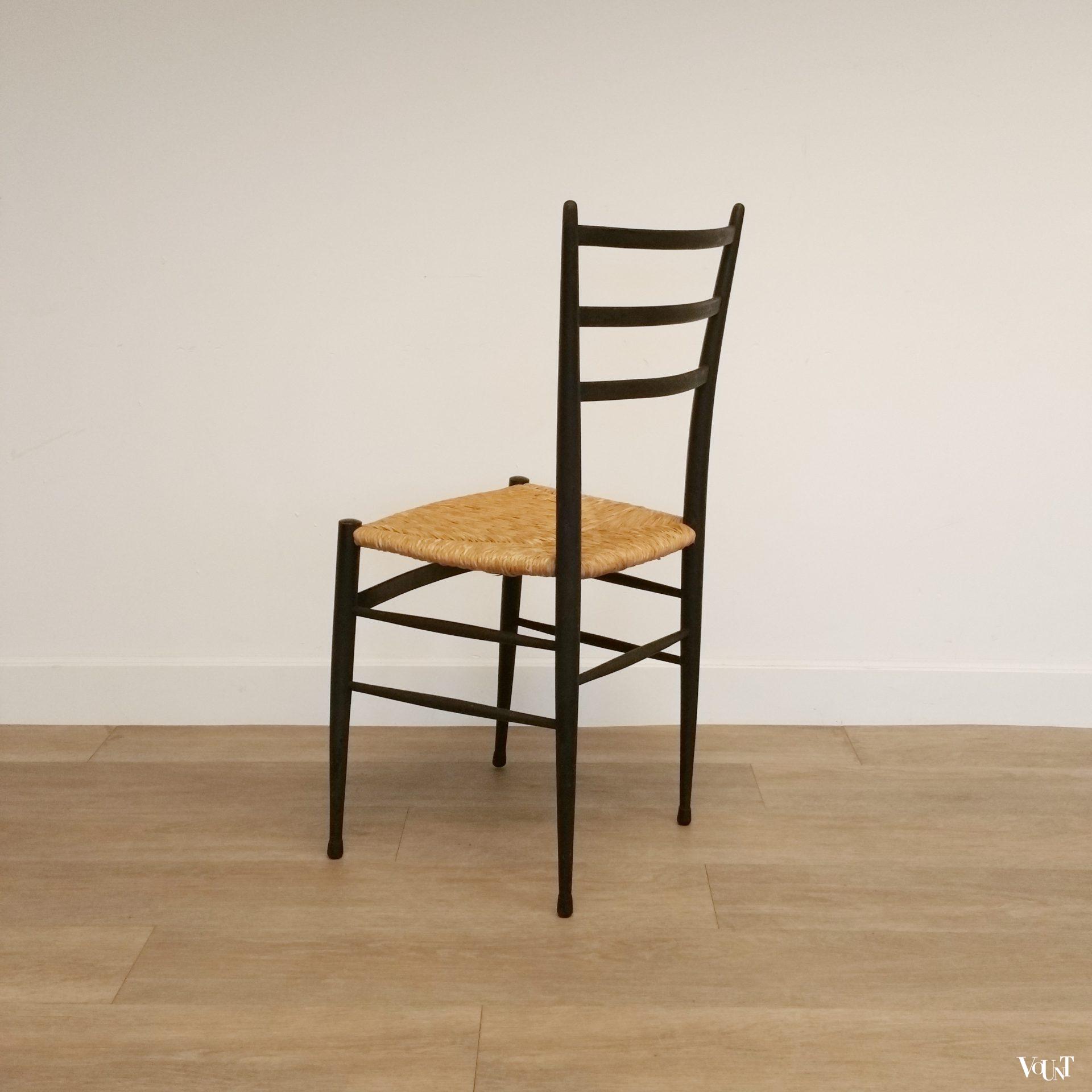 Set van 4 Spinetto stoelen, Chiavari, Italië, jaren '50