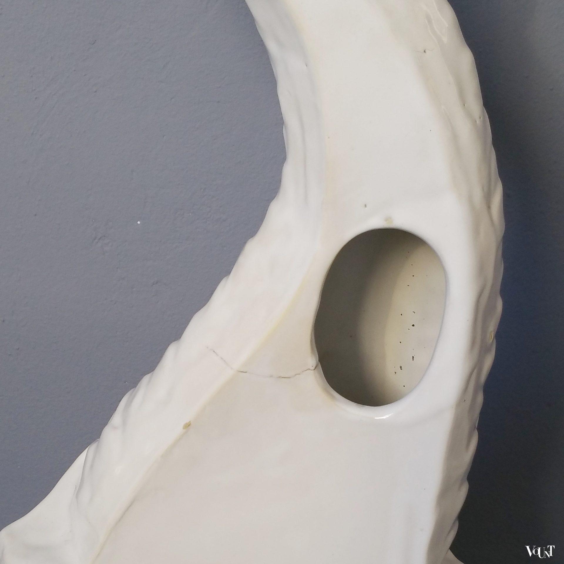 Keramische dolfijn / spuwer, jaren '60/'70