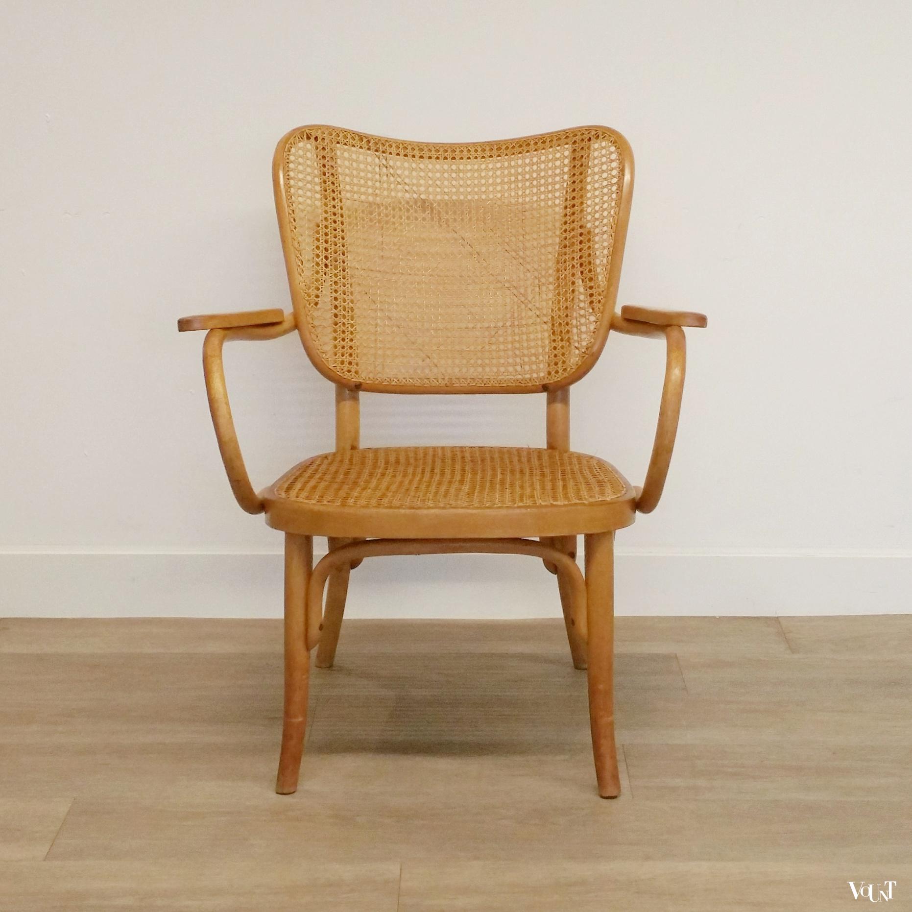 Stoel nr. A 821 F, Eberhard Krauss voor Thonet, rond 1930