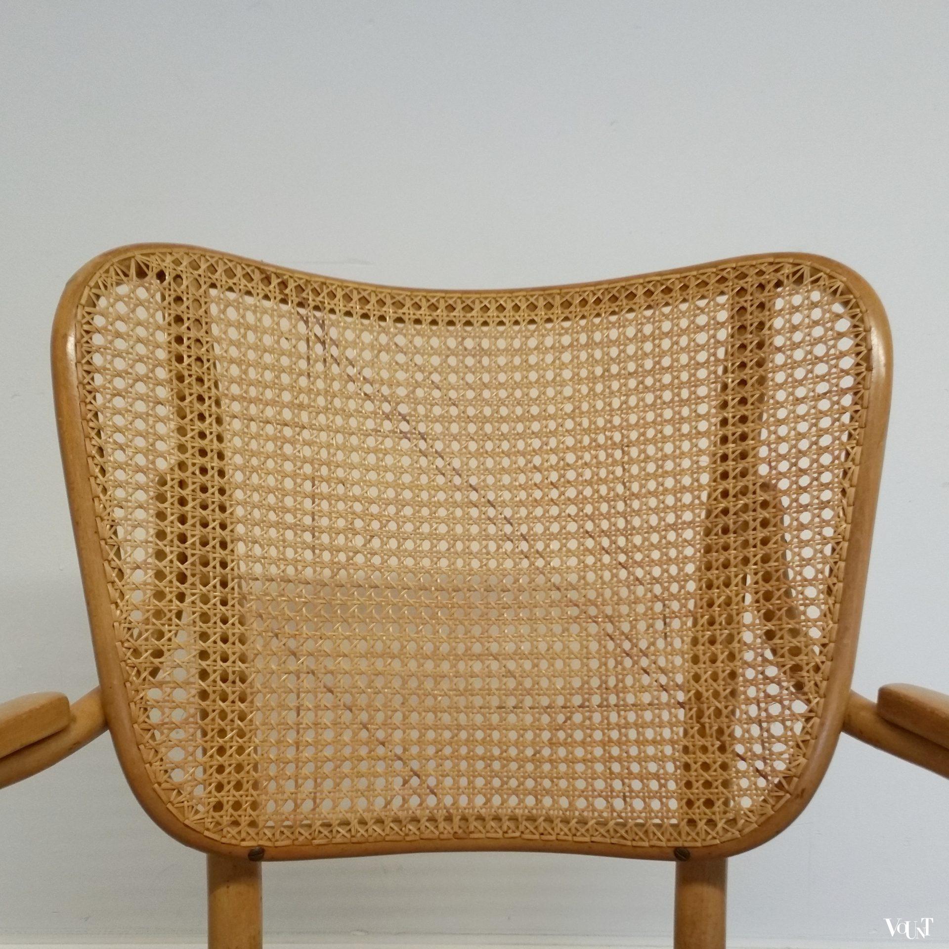 Stoel nr. A 821 F, Eberhard Krauss voor Thonet, rond 1930