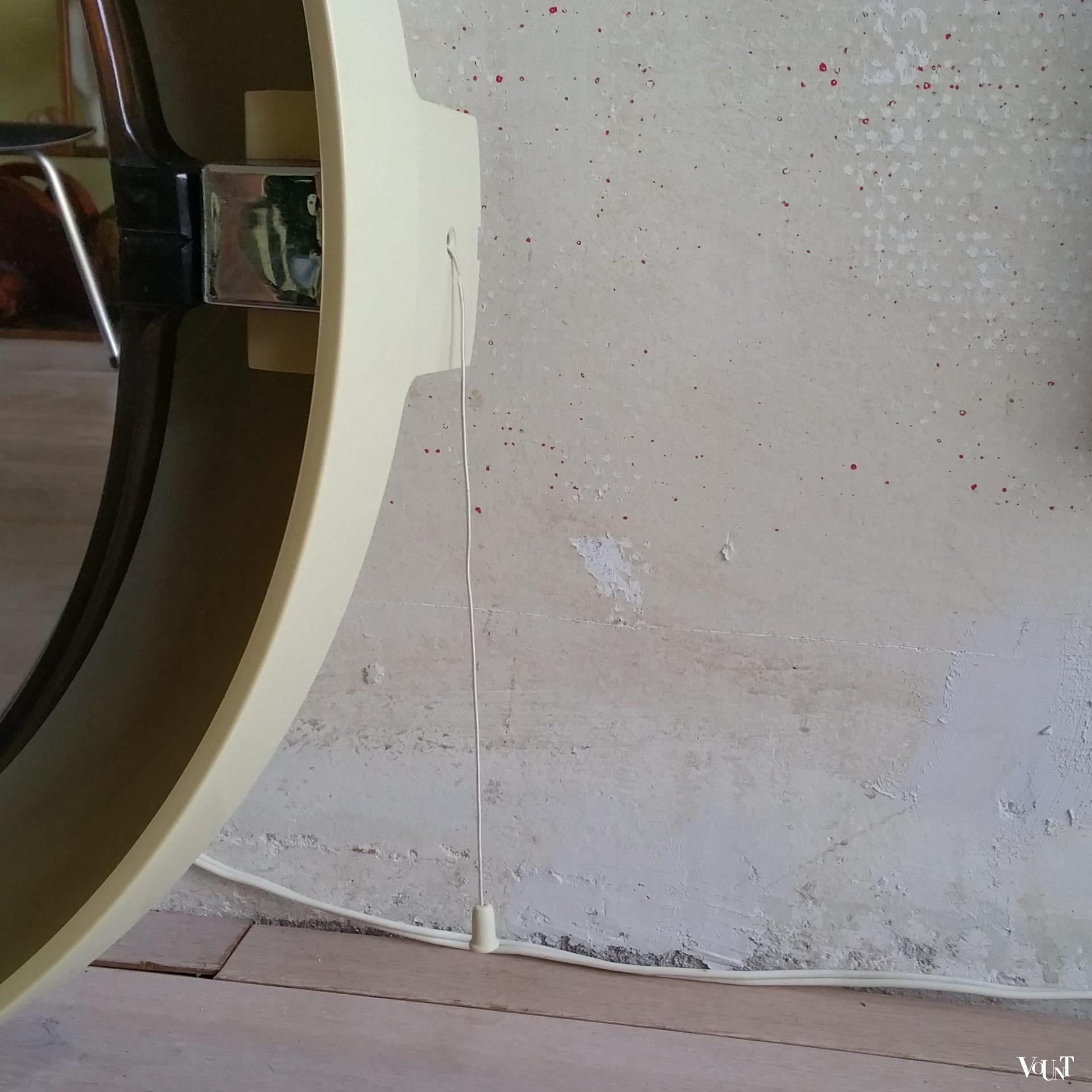 Verlichte wandspiegel, Allibert, jaren '70