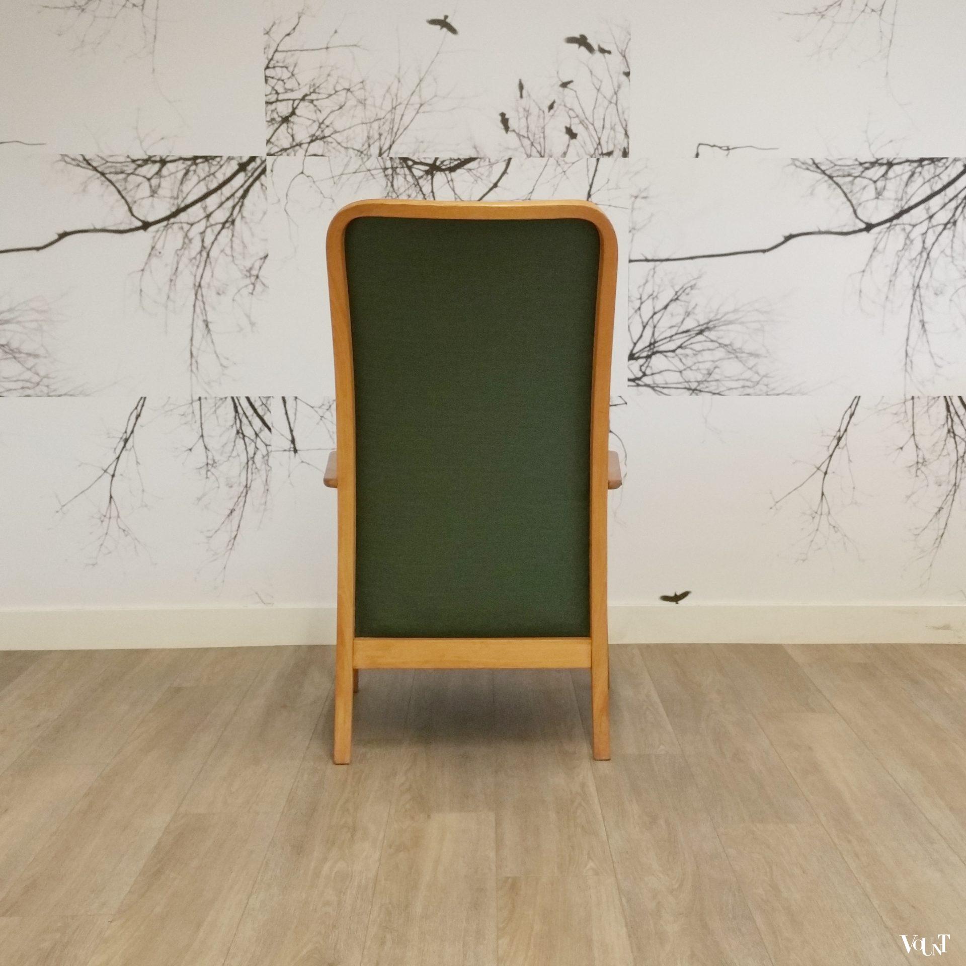 Fauteuil met hoge rugleuning, Thonet, jaren '30