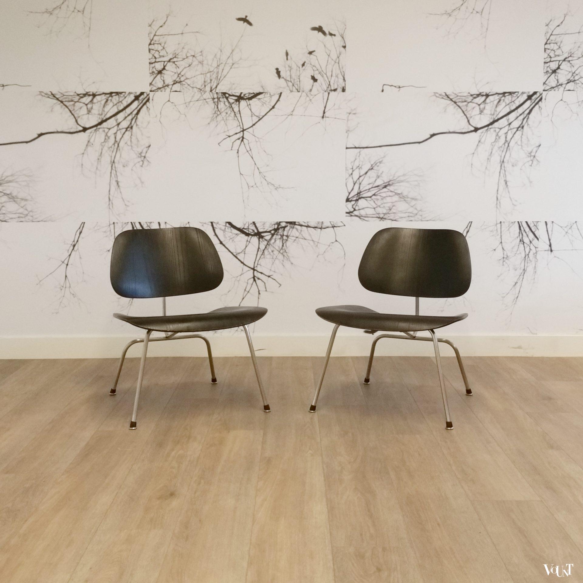 Set van 2 LCM stoelen, Charles & Ray Eames voor Herman Miller, jaren '70