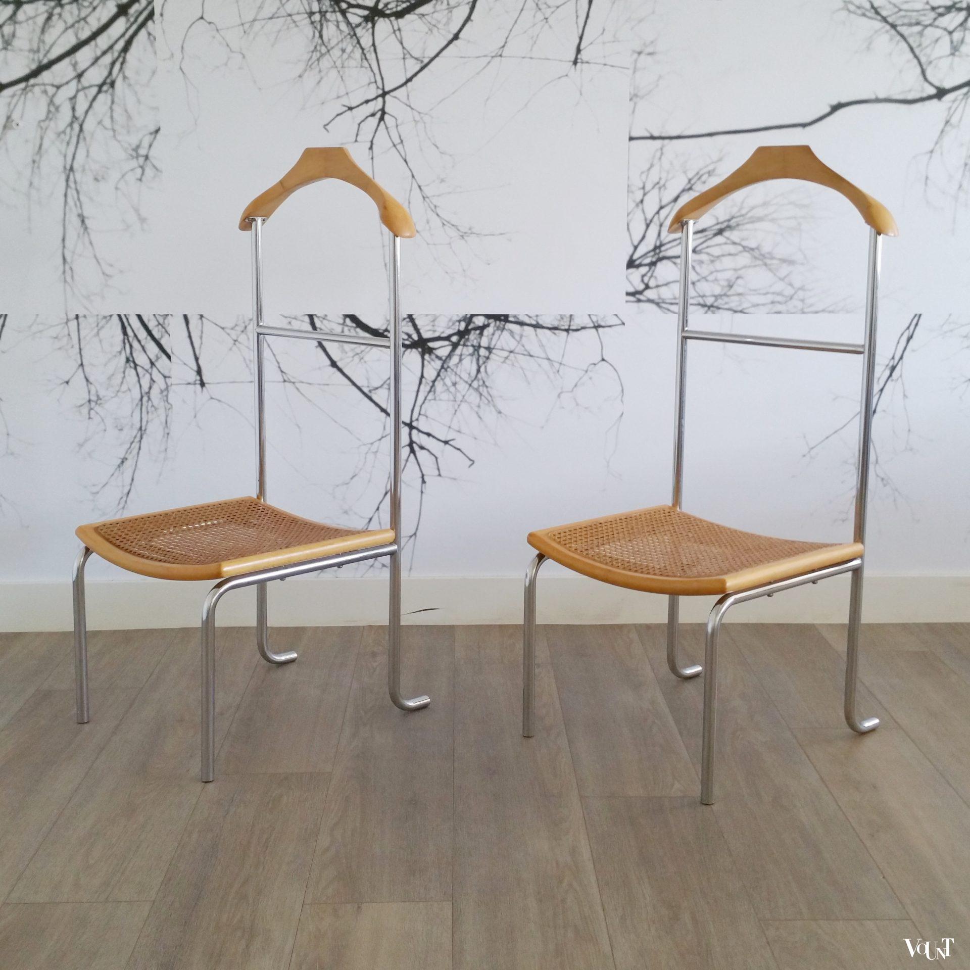 Dressboy / valet chair in de stijl van Breuer, jaren '70