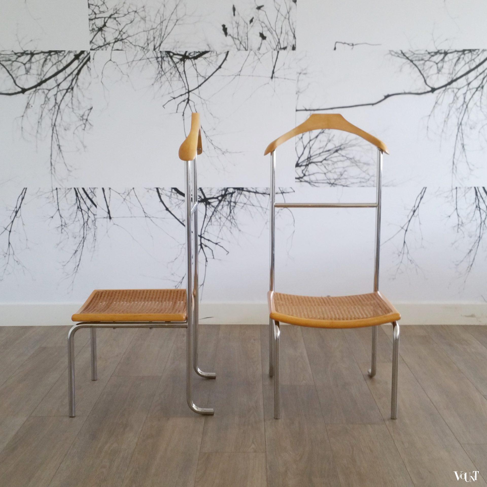 Dressboy / valet chair in de stijl van Breuer, jaren '70