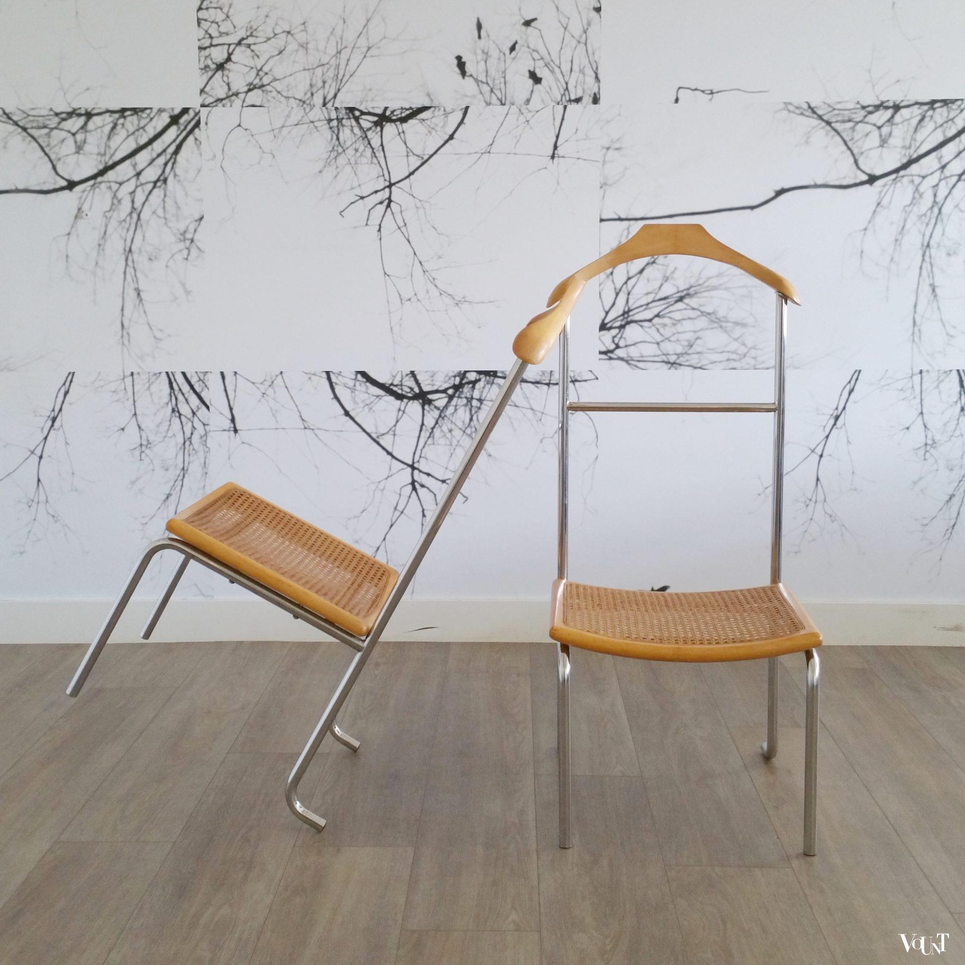 Dressboy / valet chair in de stijl van Breuer, jaren '70