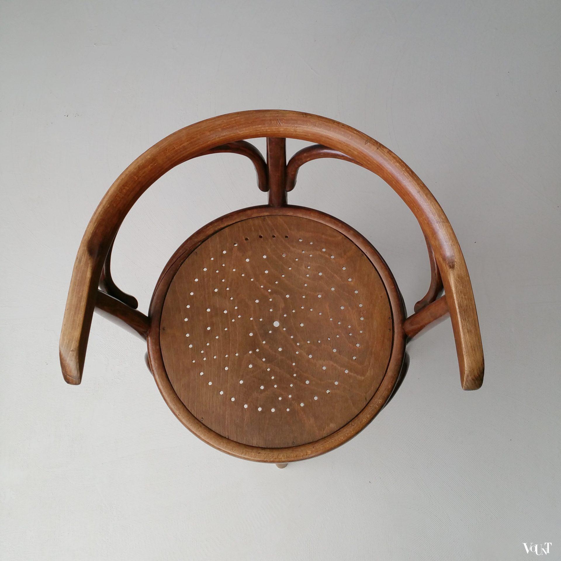 Mundus hoekstoel, jaren '20/'30