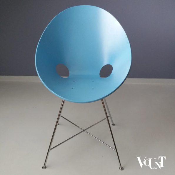 Stoel ST 664, Edelhardt (Eddie) Harlis voor Thonet, heruitgave jaren '90 (oranje)