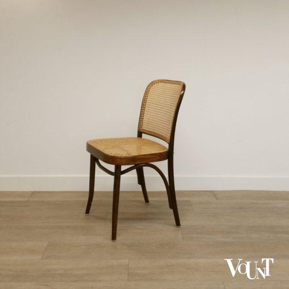 Set van 4 Praag of 811 stoelen, Josef Hoffman, Hütten, ca. 2000