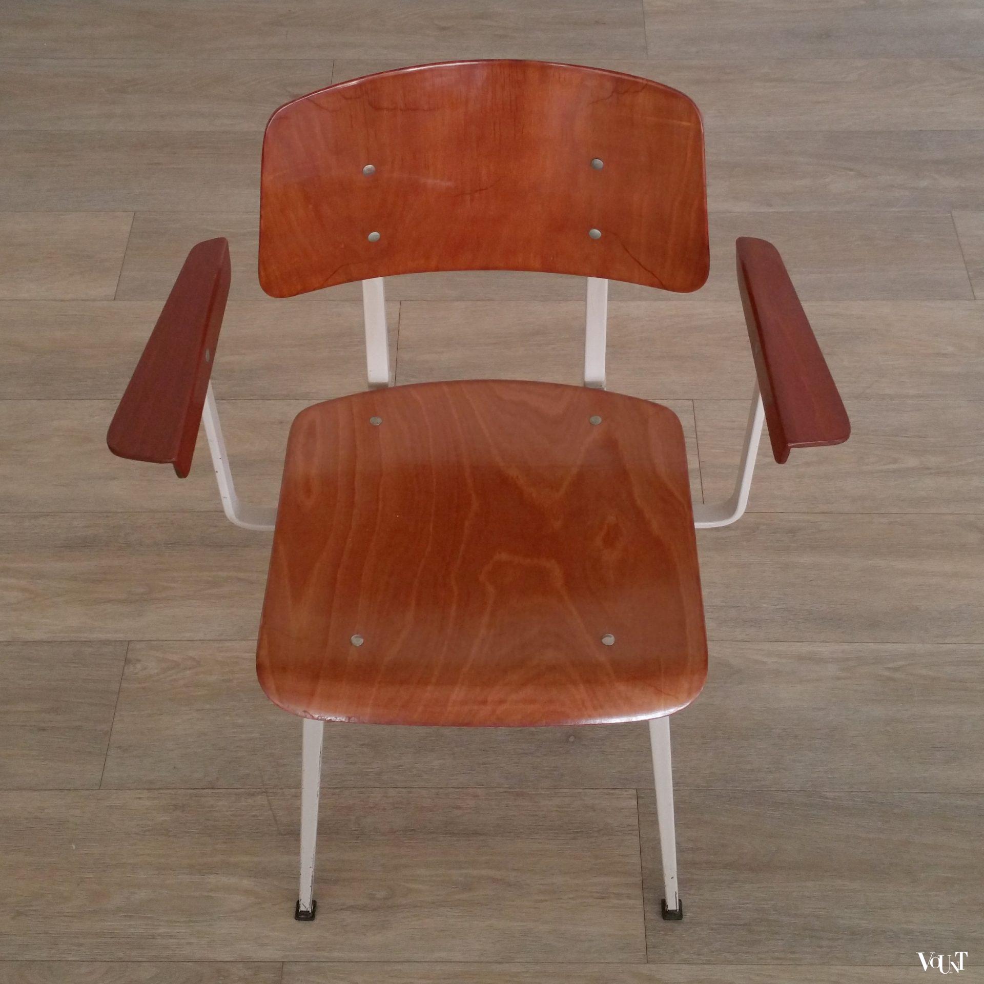 Galvanitas stoel S16 met armleuningen, jaren '60