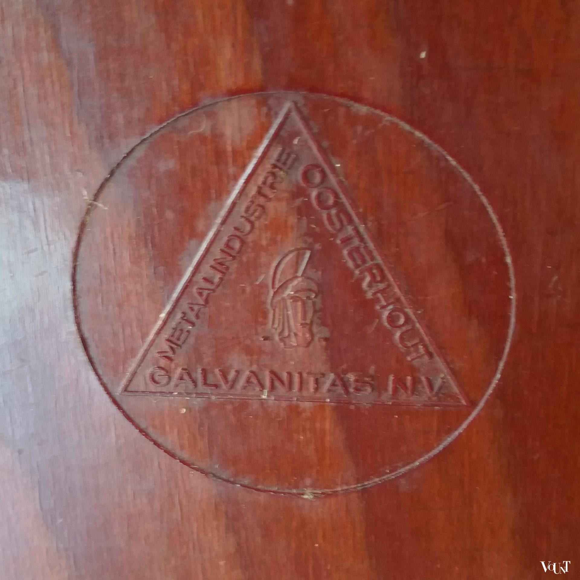 Galvanitas stoel S16 met armleuningen, jaren '60