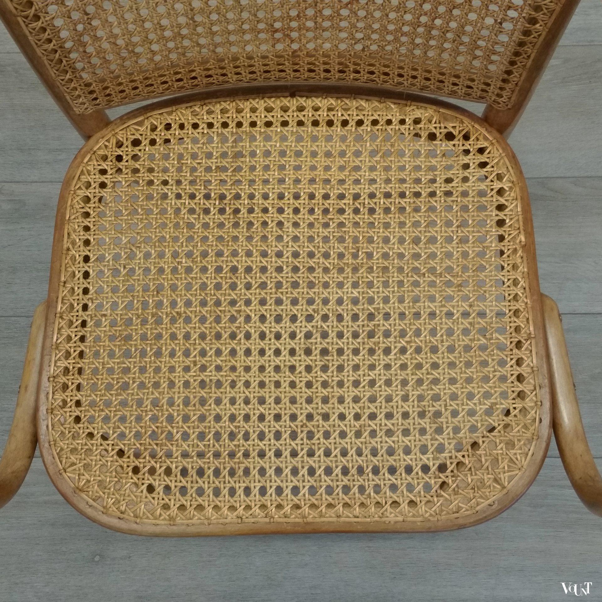 Set van 2 Praag of 811 stoelen, Josef Hoffmann voor Thonet, jaren '50