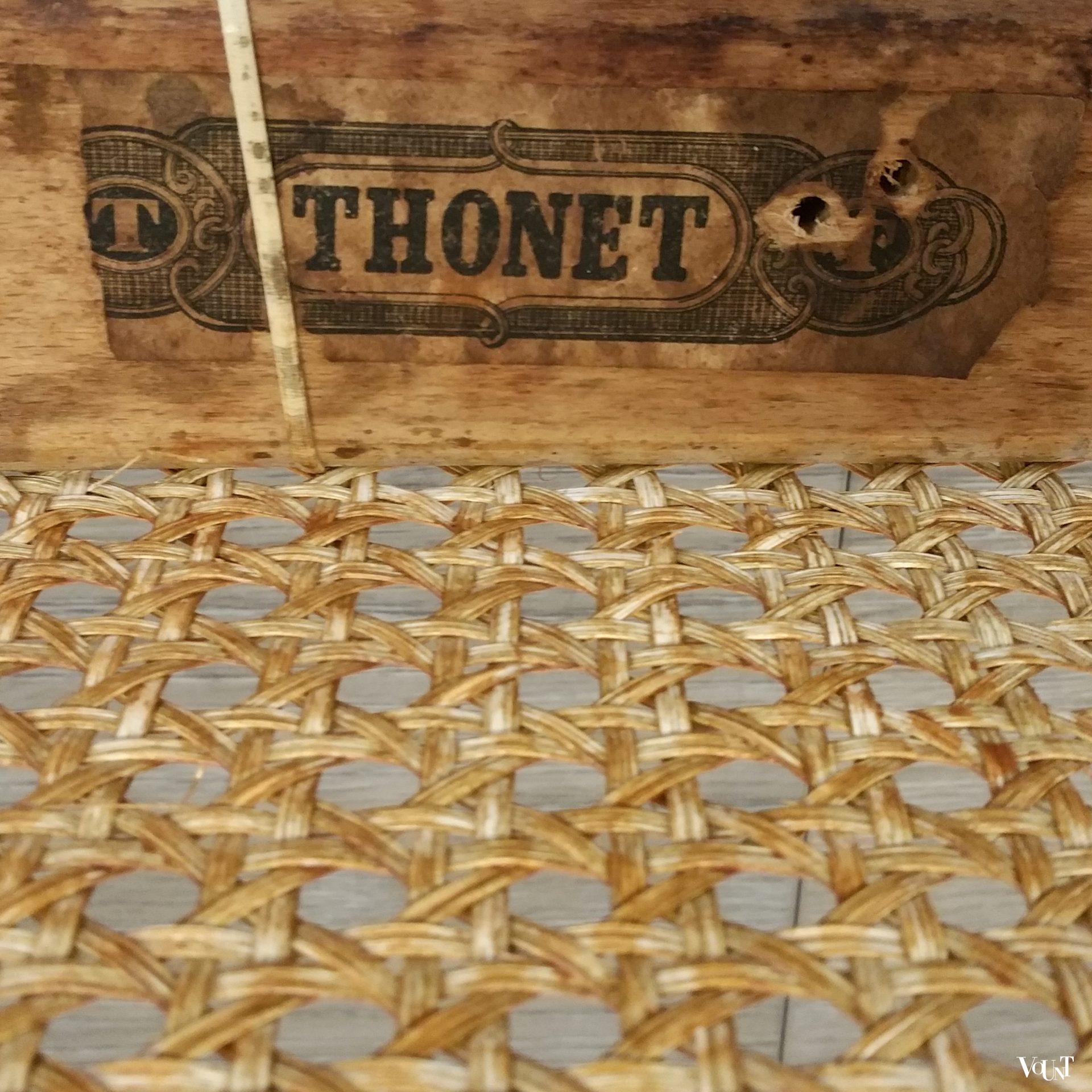 Set van 2 Praag of 811 stoelen, Josef Hoffmann voor Thonet, jaren '50