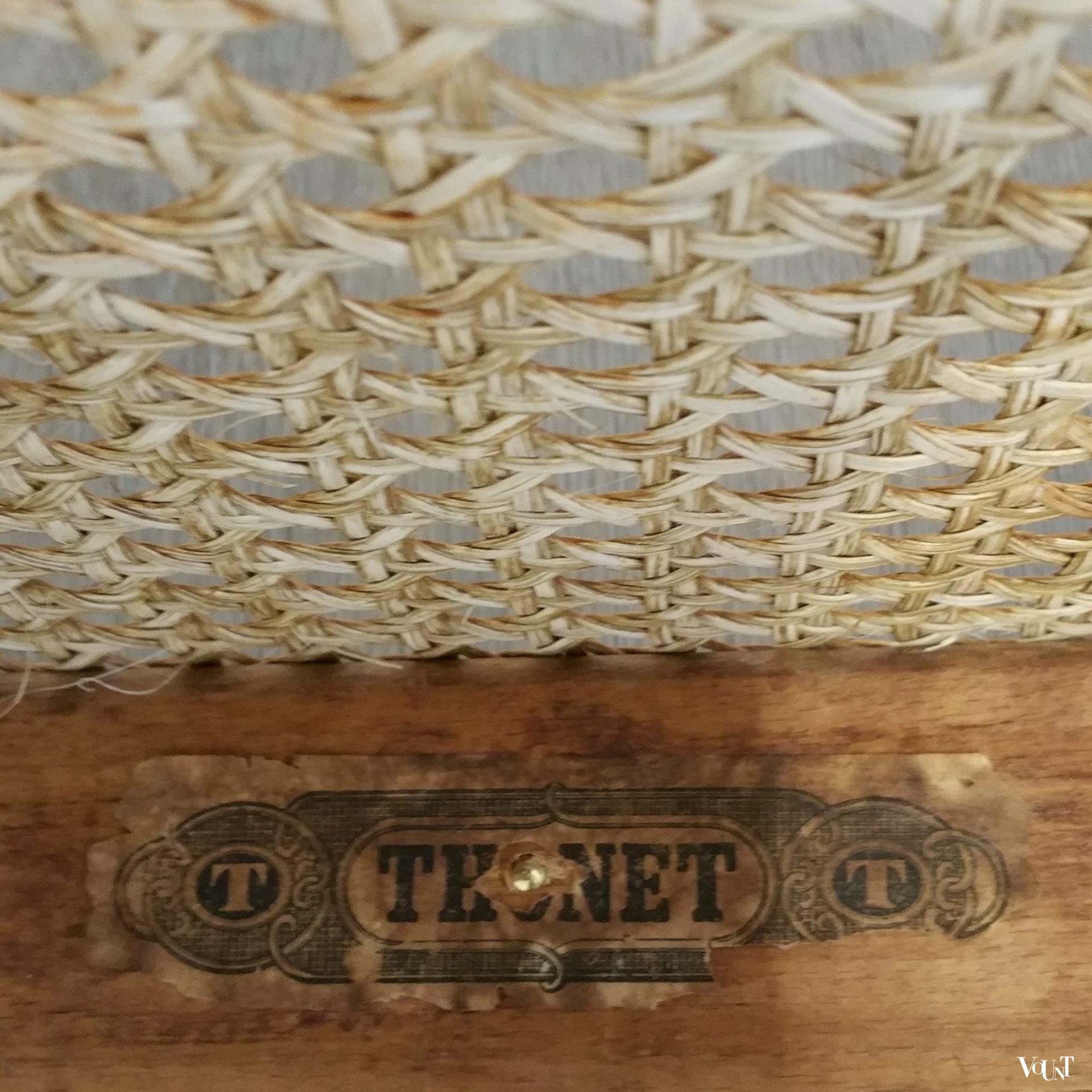 Set van 2 Praag of 811 stoelen, Josef Hoffmann voor Thonet, jaren '50