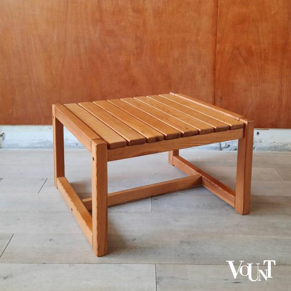 Safaristoel “Diana” met bijbehorend tafeltje, Karin Mobring voor Ikea, Zweden, jaren ‘70