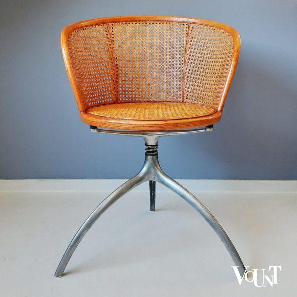 Set van 4 draaistoelen Young Lady, Paolo Rizzatto voor Alias, jaren '90