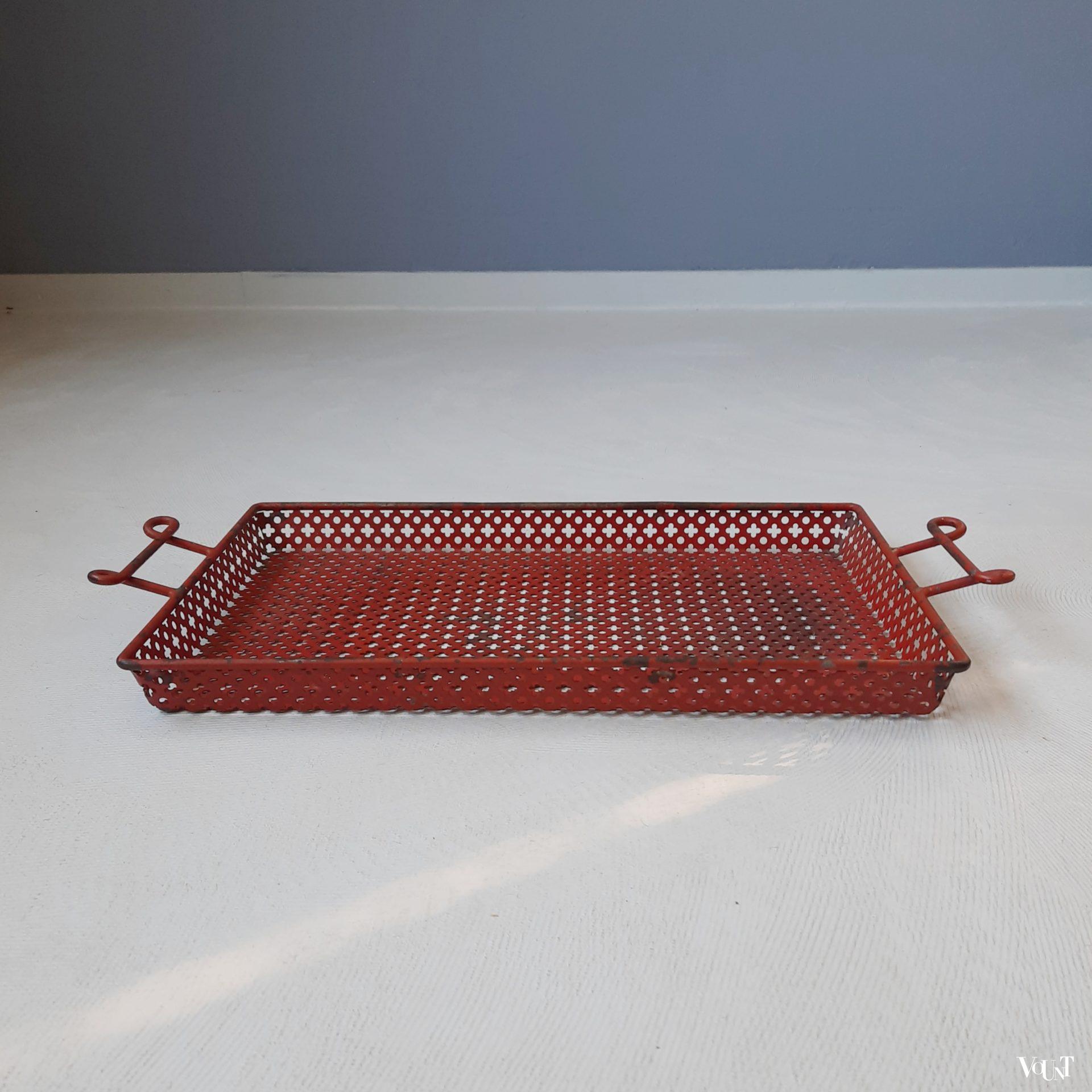 Dienblad Mathieu Matégot voor Artimeta/Atelier Matégot, jaren '50