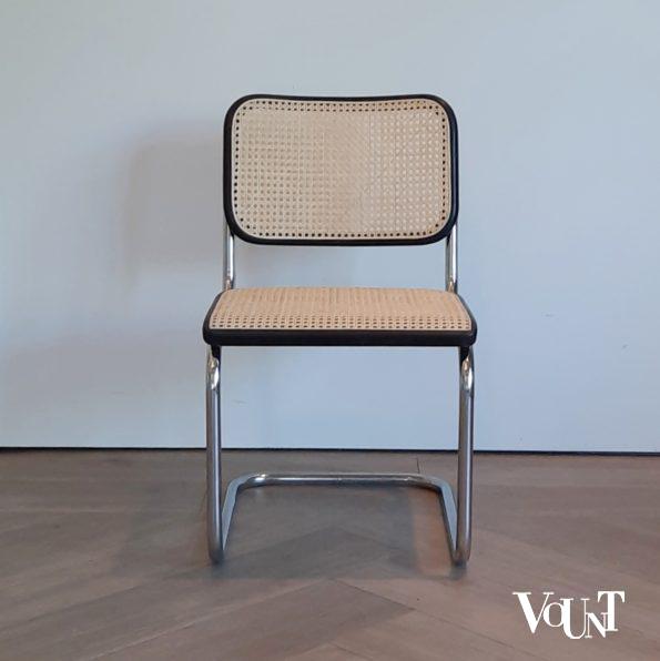 Set van 4 jaren '70 originele S32 stoelen, Marcel Breuer voor Thonet