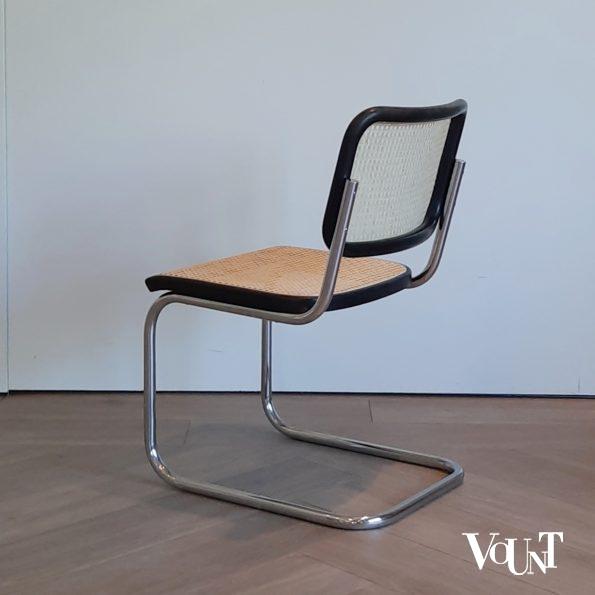Set van 4 jaren '70 originele S32 stoelen, Marcel Breuer voor Thonet