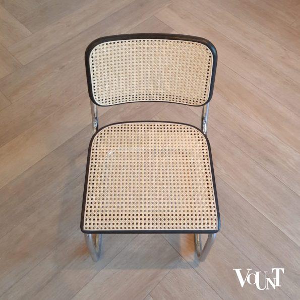 Set van 4 jaren '70 originele S32 stoelen, Marcel Breuer voor Thonet