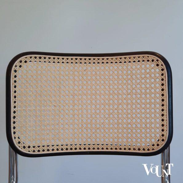 Set van 4 jaren '70 originele S32 stoelen, Marcel Breuer voor Thonet