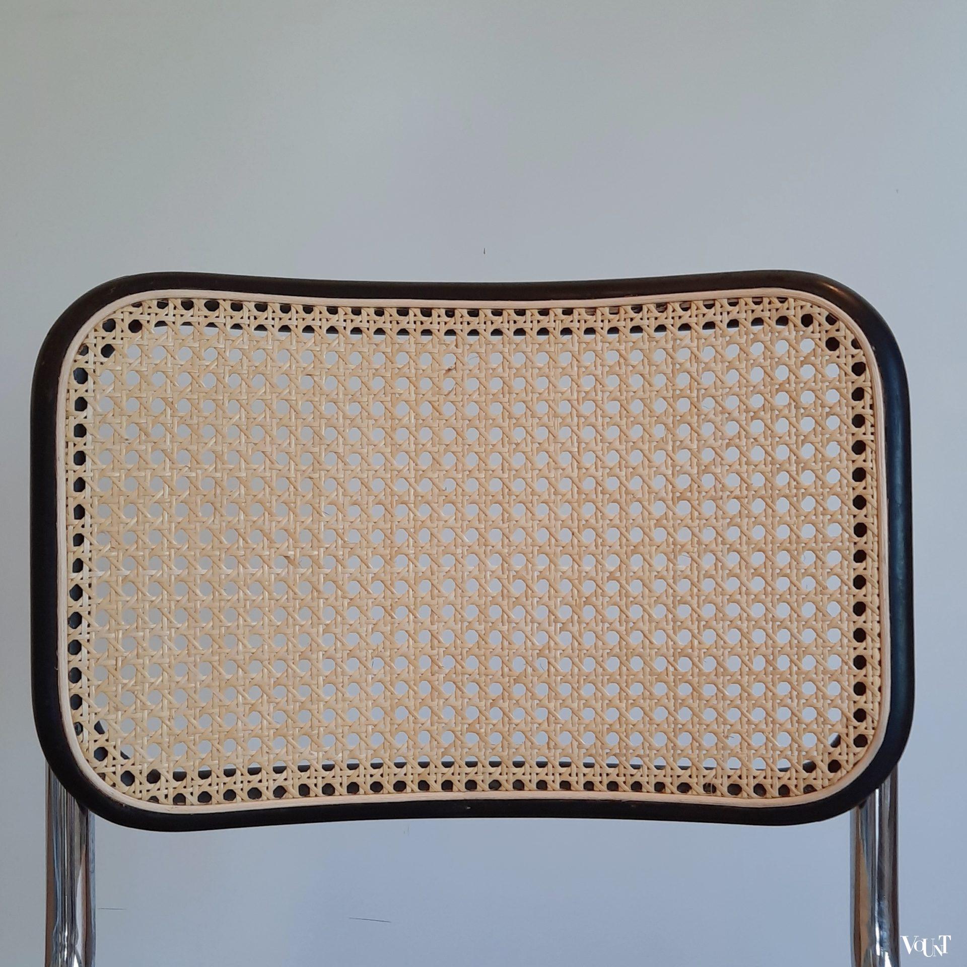 Set van 4 jaren '70 originele S32 stoelen, Marcel Breuer voor Thonet